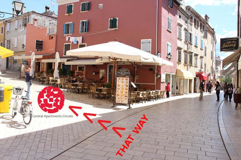 Central Apartments Circolo Rovinj Ngoại thất bức ảnh